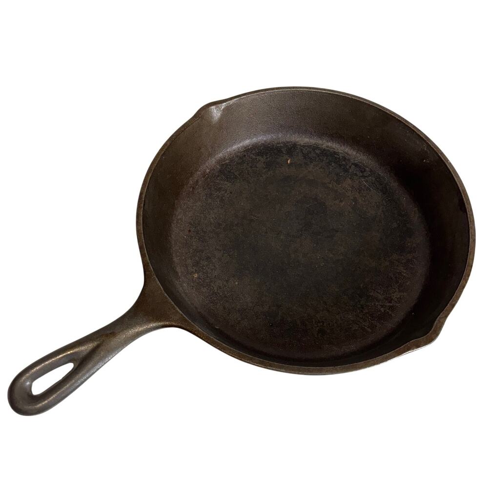 Vintage 10" Cast Iron 7 SK 8-B Made in USA D1 Lodge